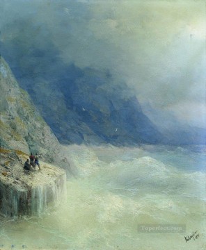  niebla Obras - Ivan Aivazovsky se balancea en la niebla Marina